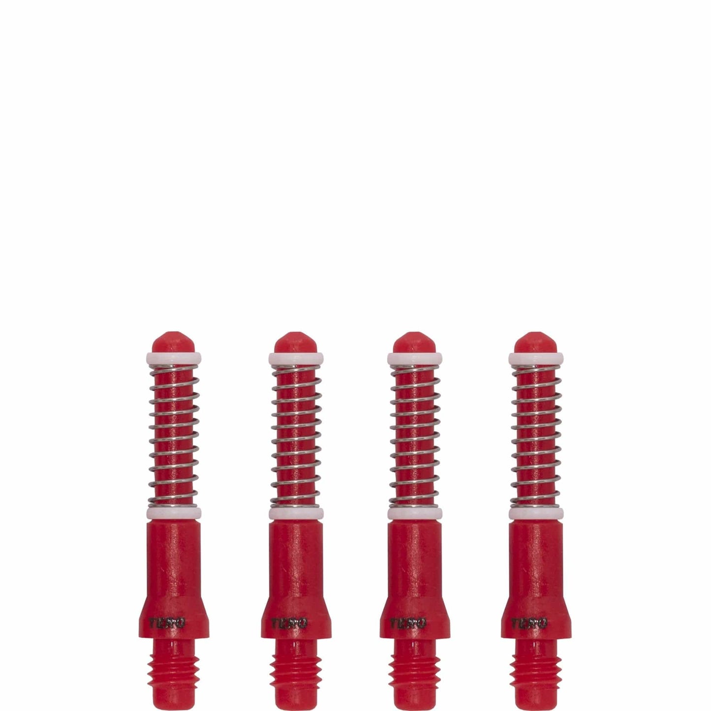 Cuesoul - Dart Shafts - Tero Flight System - AK7 - Standard - Set of 4 - Red