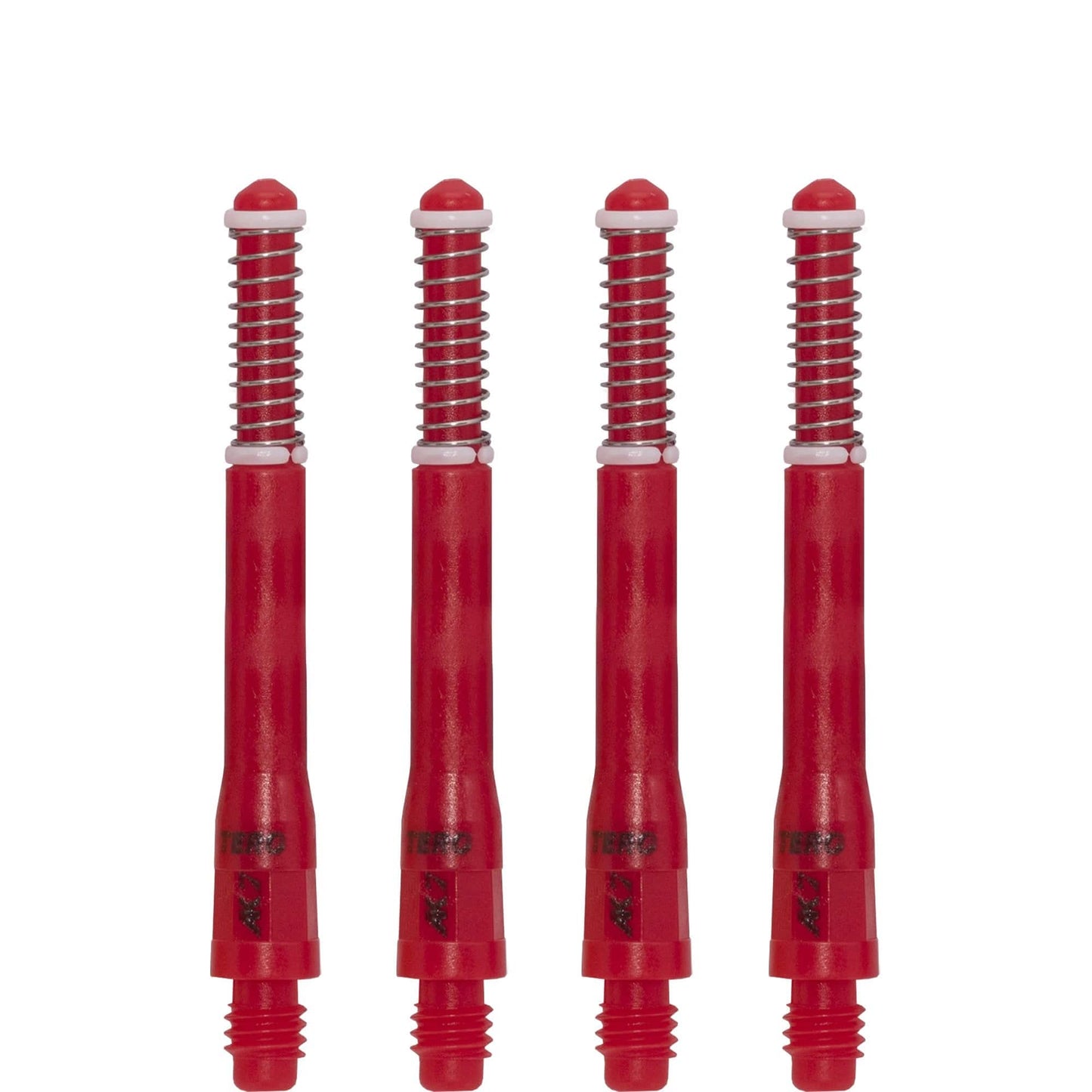 Cuesoul - Dart Shafts - Tero Flight System - AK7 - Standard - Set of 4 - Red