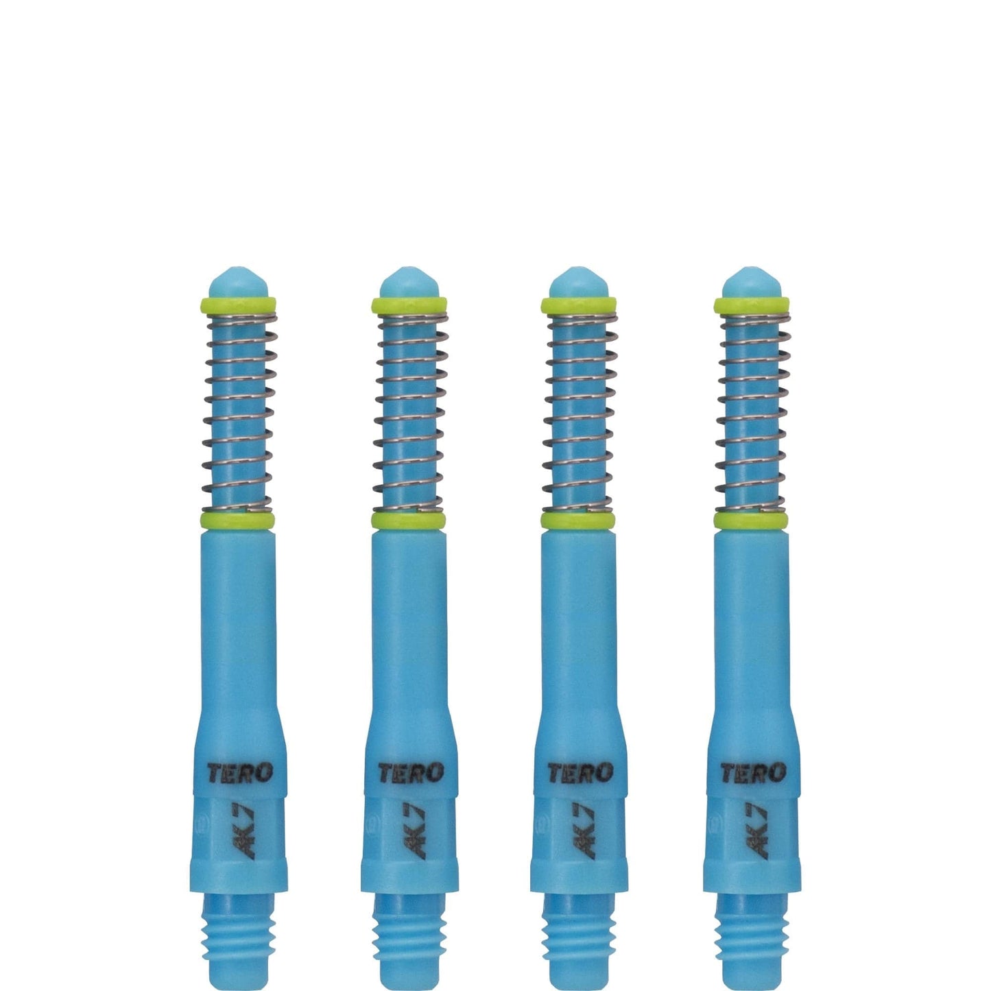 *Cuesoul - Dart Shafts - Tero Flight System - AK7 - Standard - Set of 4 - Blue