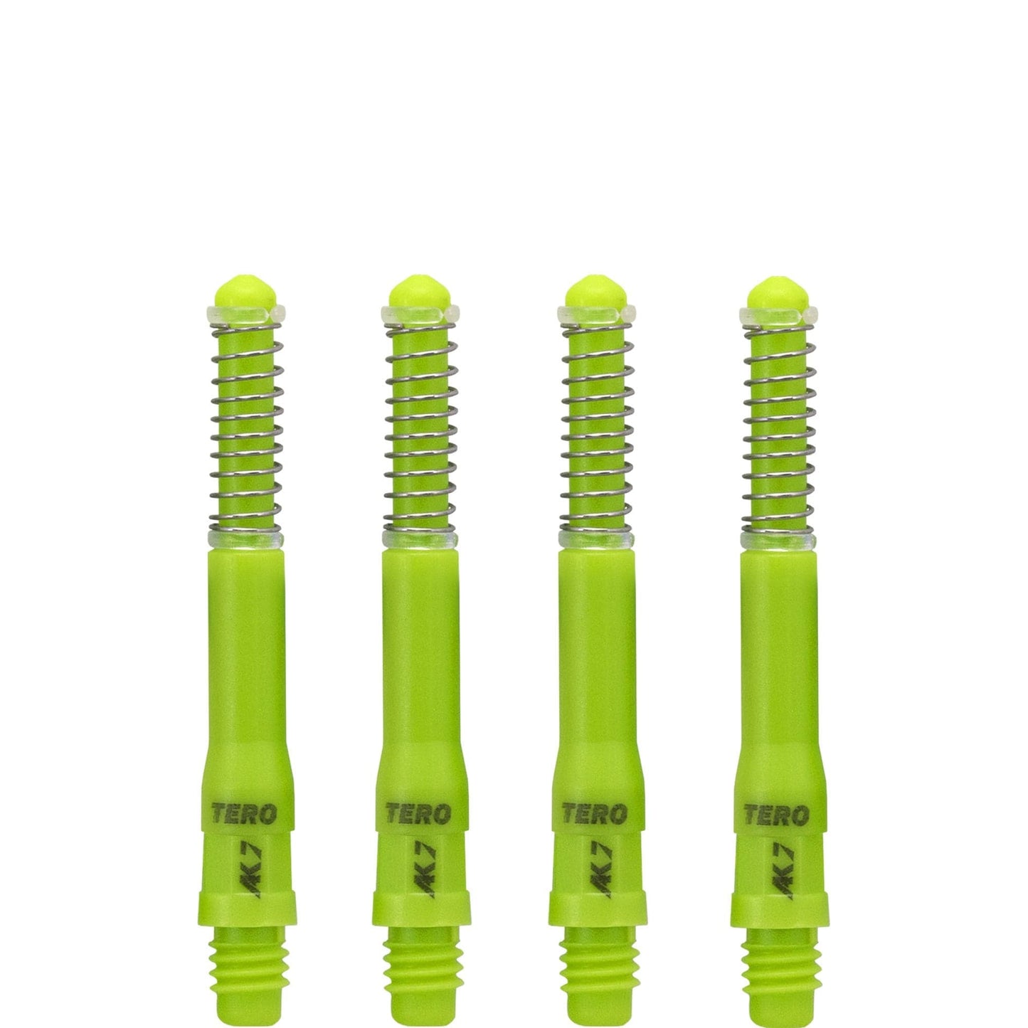 Cuesoul - Dart Shafts - Tero Flight System - AK7 - Standard - Set of 4 - Green
