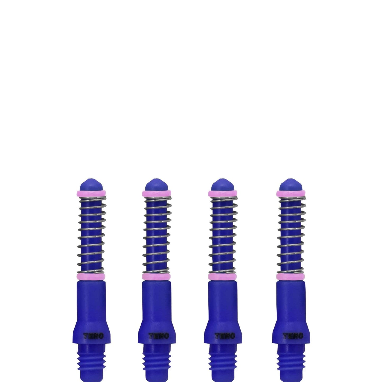 *Cuesoul - Dart Shafts - Tero Flight System - AK7 - Standard - Set of 4 - Navy Blue