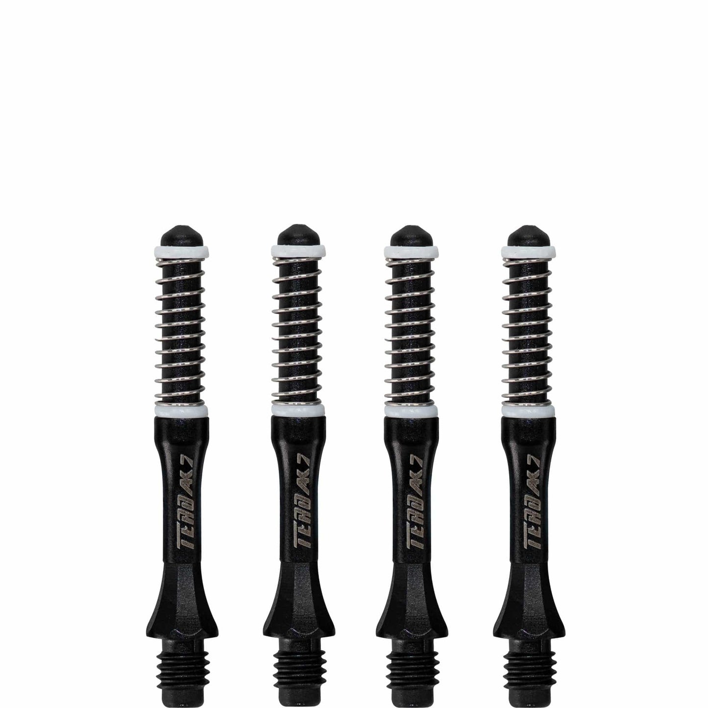 Cuesoul - Dart Shafts - Tero Flight System - AK7 - Slim - Set of 4 - Black