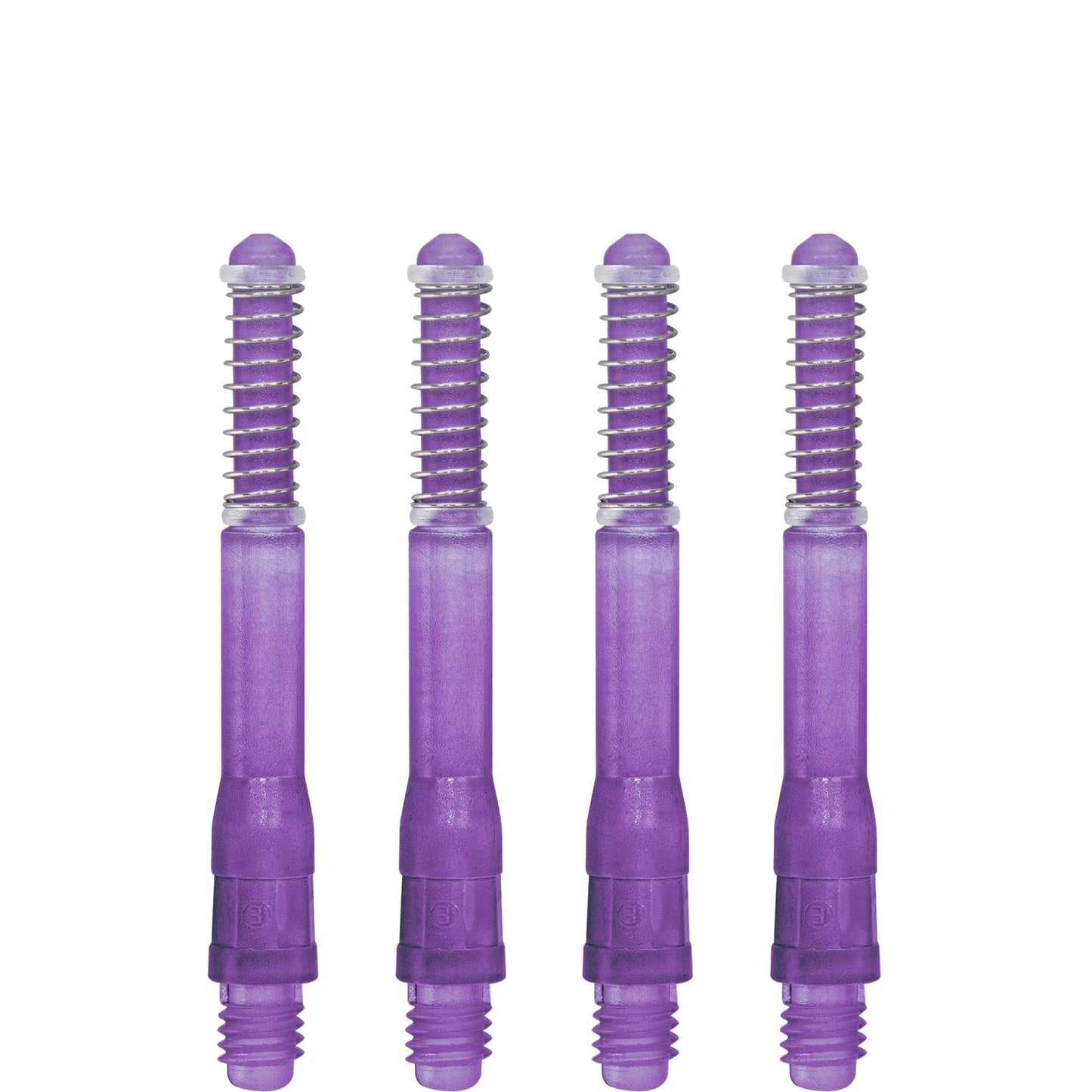 *Cuesoul - Dart Shafts - Tero Flight System - AK7 - Gradient - Standard - Set of 4 - Purple