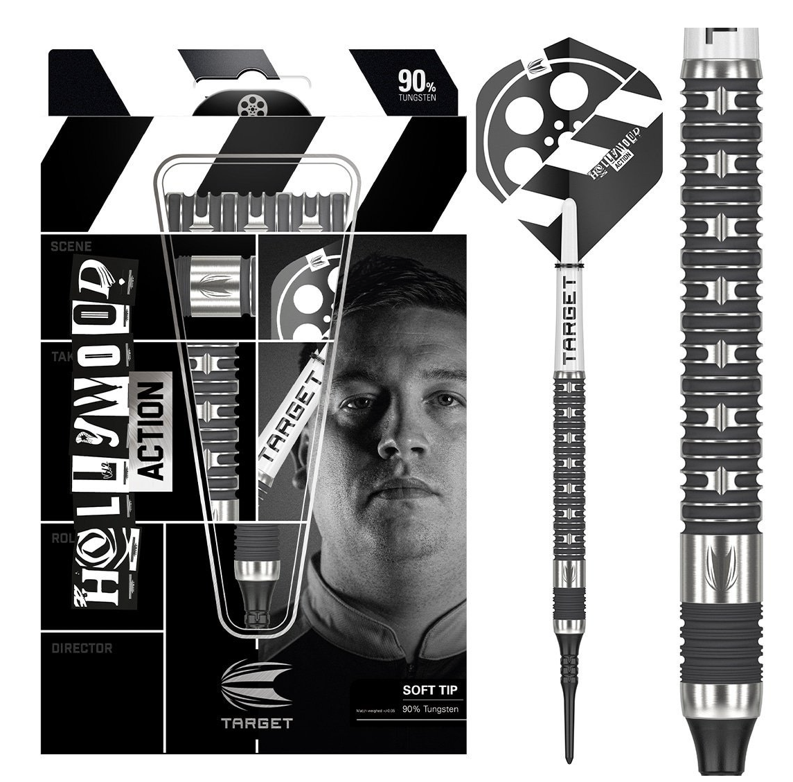 Target Softtip Chris Dobey Hollywood Action 90% 18 gram