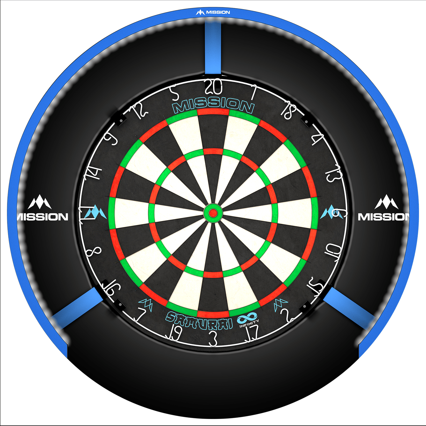 Mission Torus 270 Dartboard Lighting - Bright White Light