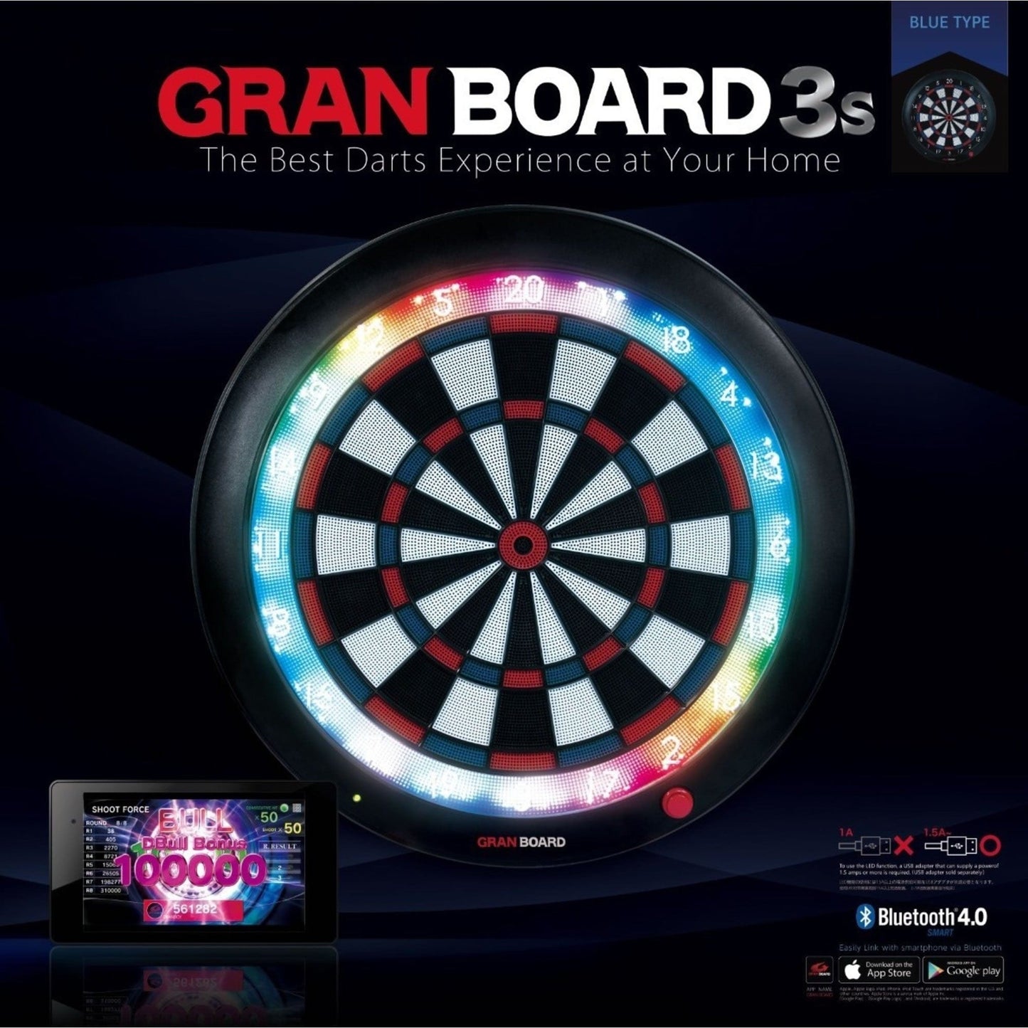 Granboard 3S - White **BESTILLINGSVARE** **5-9 arbeidsdager**