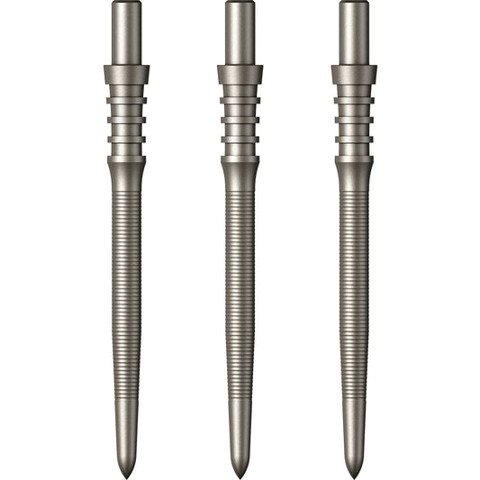 Mission Sniper Points - Steel Tip - Precision Spare Points - Micro Grip - Silver