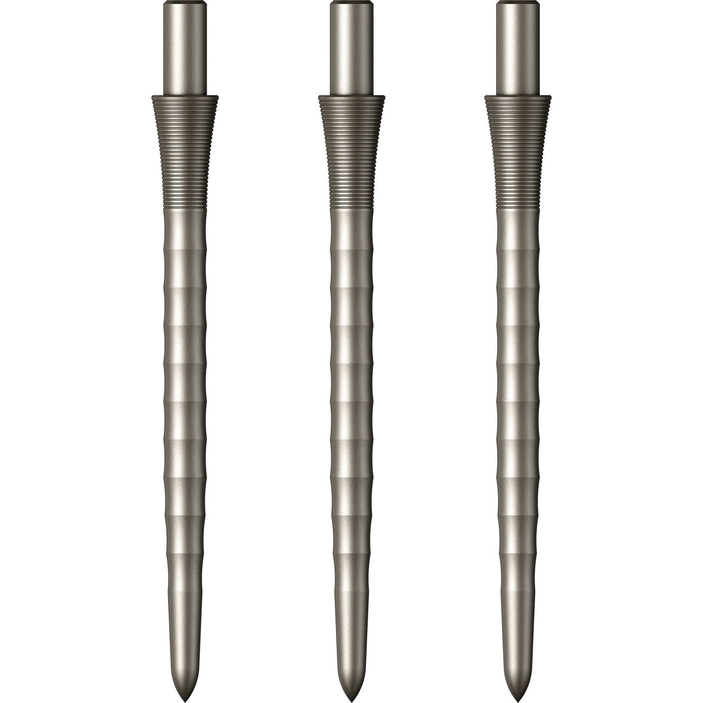 Mission Sniper Points - Steel Tip - Precision Spare Points - Ripple - Silver