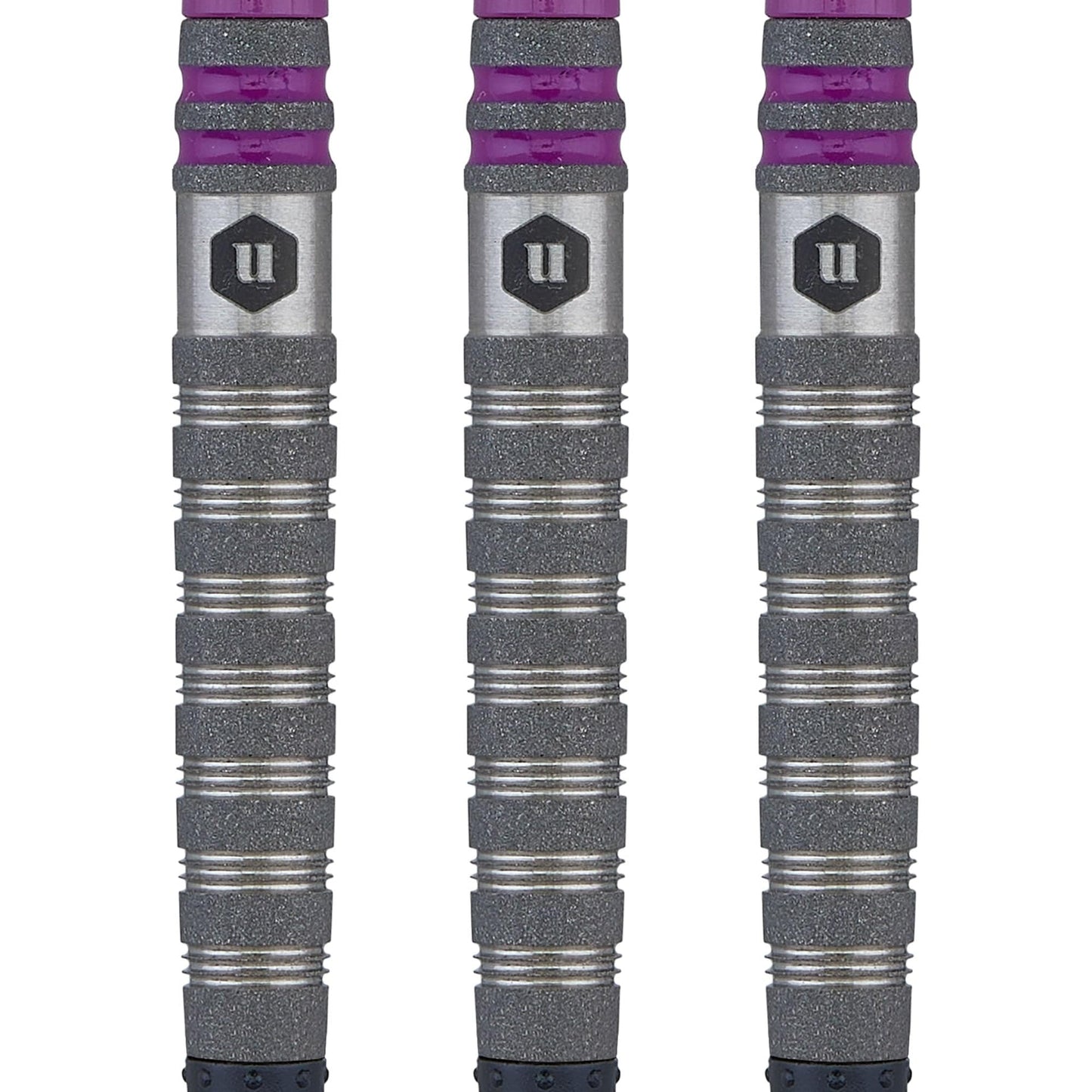 Unicorn Amethyst Darts - Soft Tip - Utech - Style 4 - Sandblasted