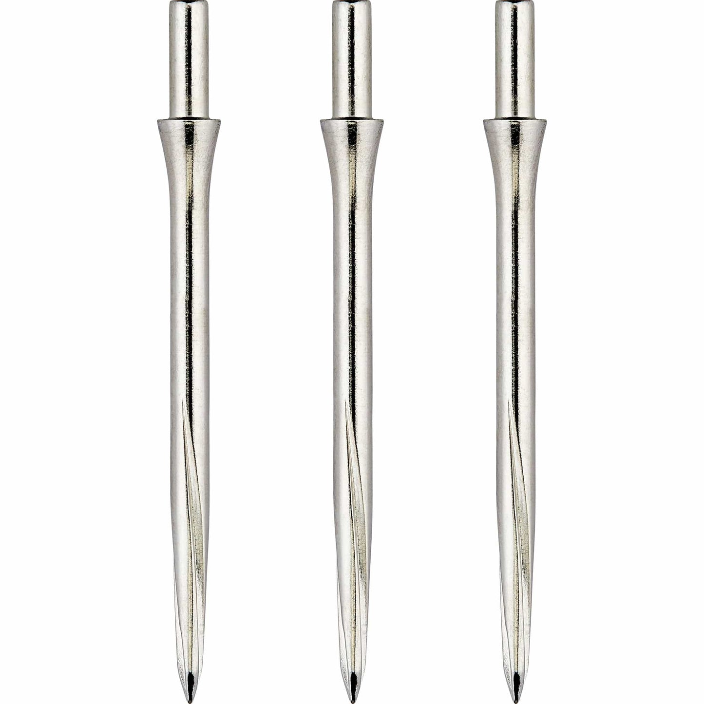 Unicorn Volute Dart Points - Steel Tip - Shouldered - Silver