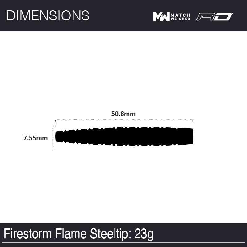 Winmau Firestorm Flame 2