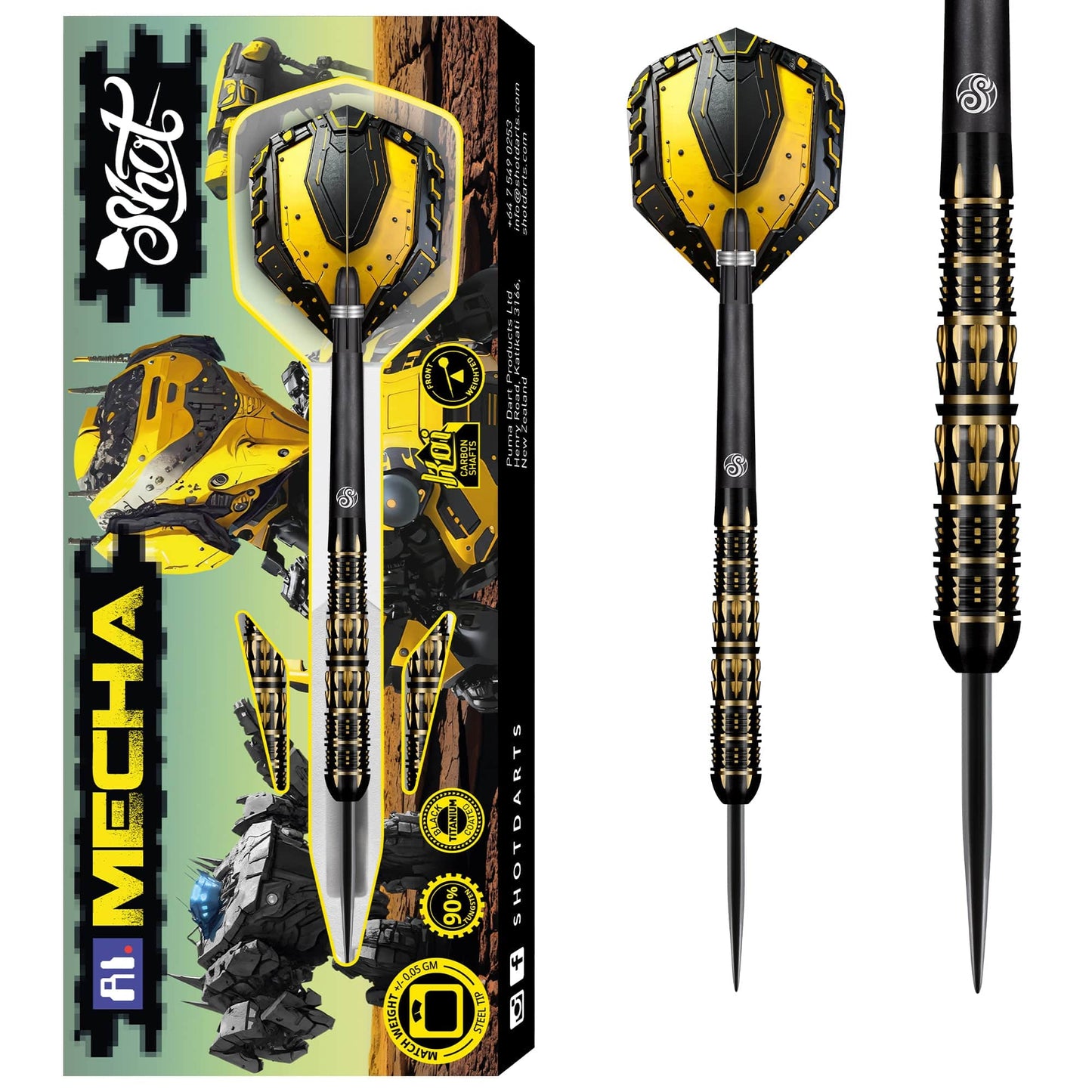 Shot AI Darts - Steel Tip - Mecha