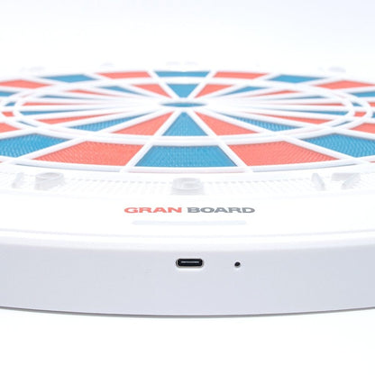Granboard 132 - Professional Electronic - Soft Tip Dartboard - White