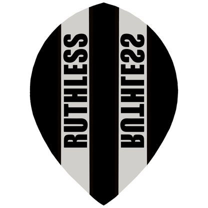 *Ruthless - Clear Panel - Dart Flights - 100 Micron - Pear