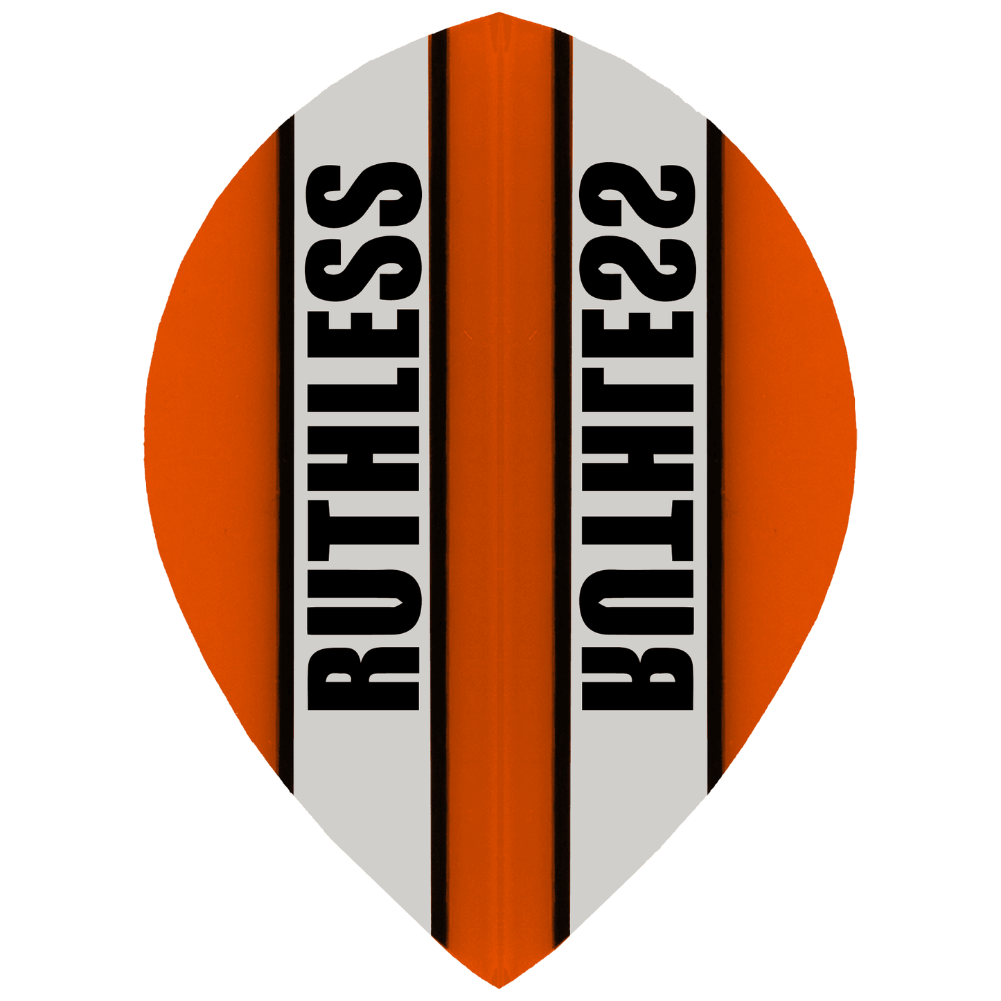 *Ruthless - Clear Panel - Dart Flights - 100 Micron - Pear