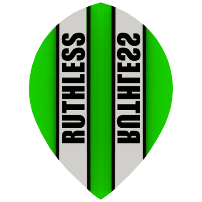 *Ruthless - Clear Panel - Dart Flights - 100 Micron - Pear