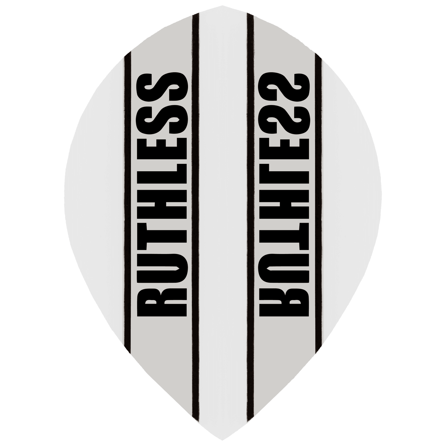 *Ruthless - Clear Panel - Dart Flights - 100 Micron - Pear