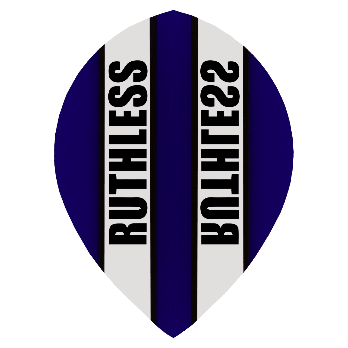 *Ruthless - Clear Panel - Dart Flights - 100 Micron - Pear