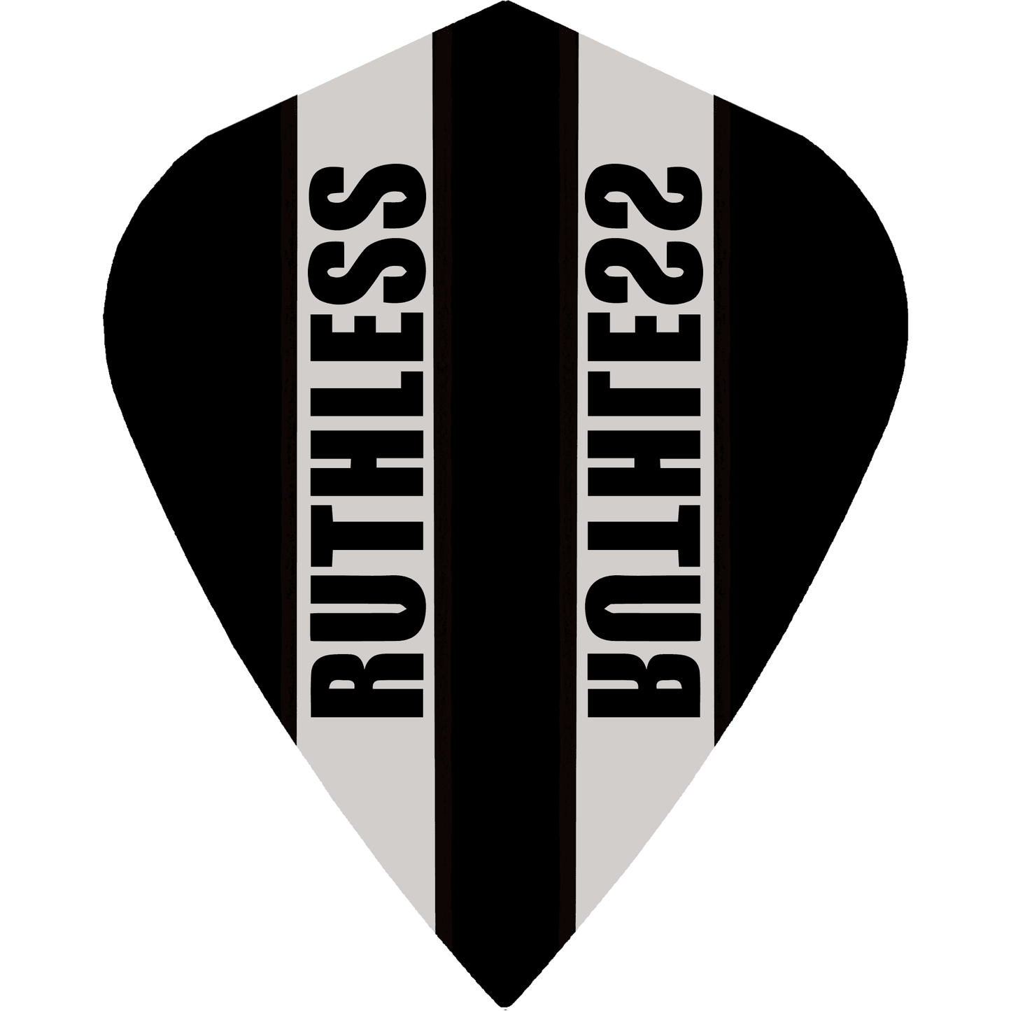 Ruthless - Clear Panel - Dart Flights - 100 Micron - Kite