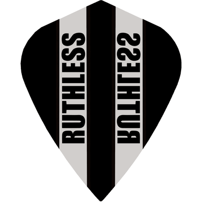 Ruthless - Clear Panel - Dart Flights - 100 Micron - Kite