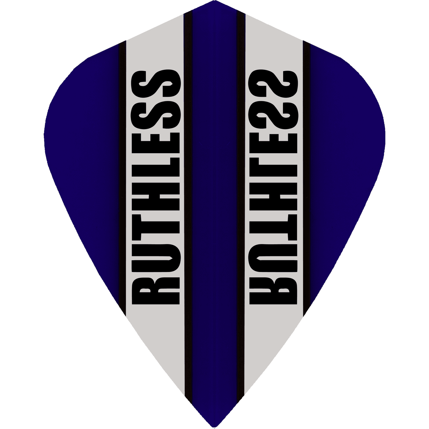 Ruthless - Clear Panel - Dart Flights - 100 Micron - Kite