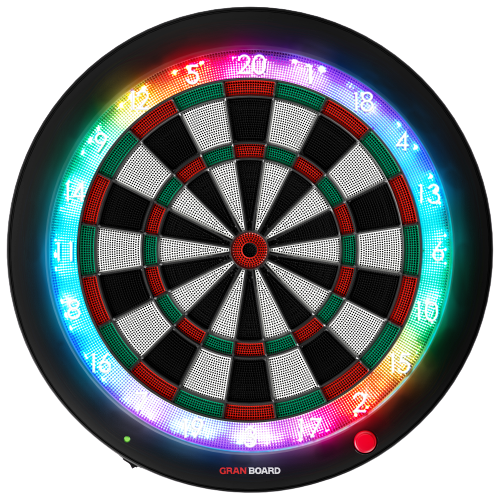 Granboard 3S - Professional Electronic - Soft Tip Dartboard - Green **BESTILLINGSVARE**