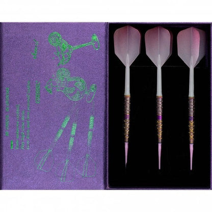 Cuesoul - Soft Tip Tungsten Darts - Pink Lady Cocktail - Oil Paint Finish