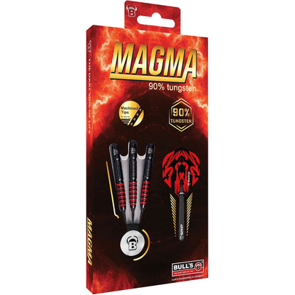 BULL'S Magma Darts - Soft Tip - Black and Red