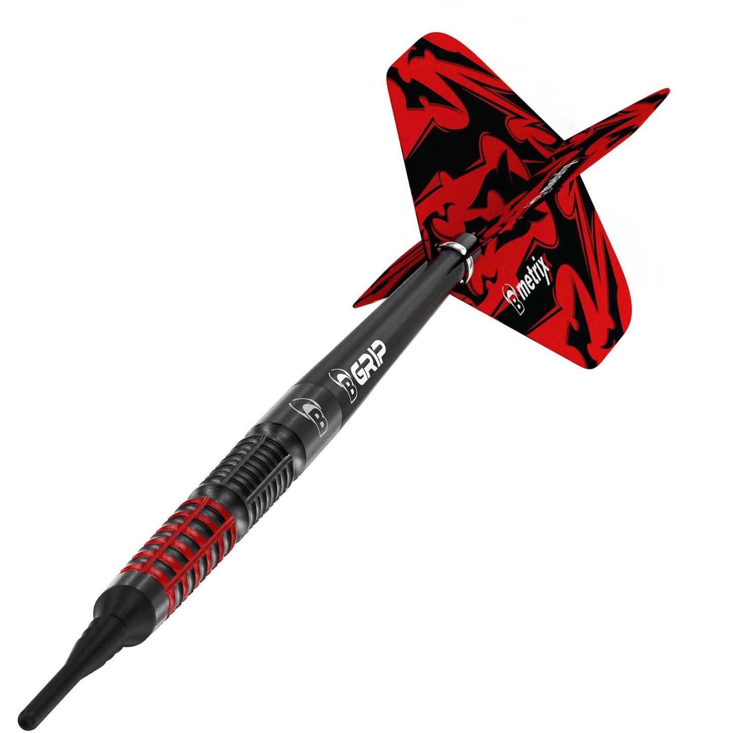 BULL'S Magma Darts - Soft Tip - Black and Red