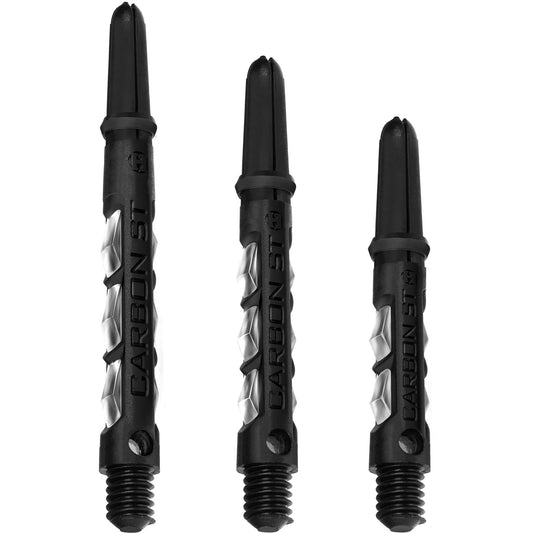 Harrows Carbon ST Shafts - Dart Stems - Black & Clear