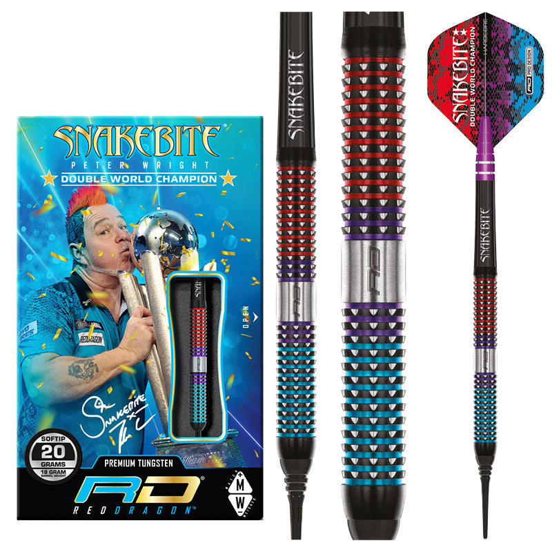 Peter Wright Snakebite Spirit Softip