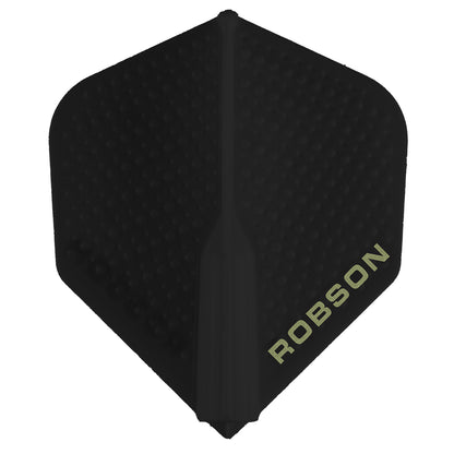 Robson Plus Dart Flights - for all shafts - Std No2 - Dimpled