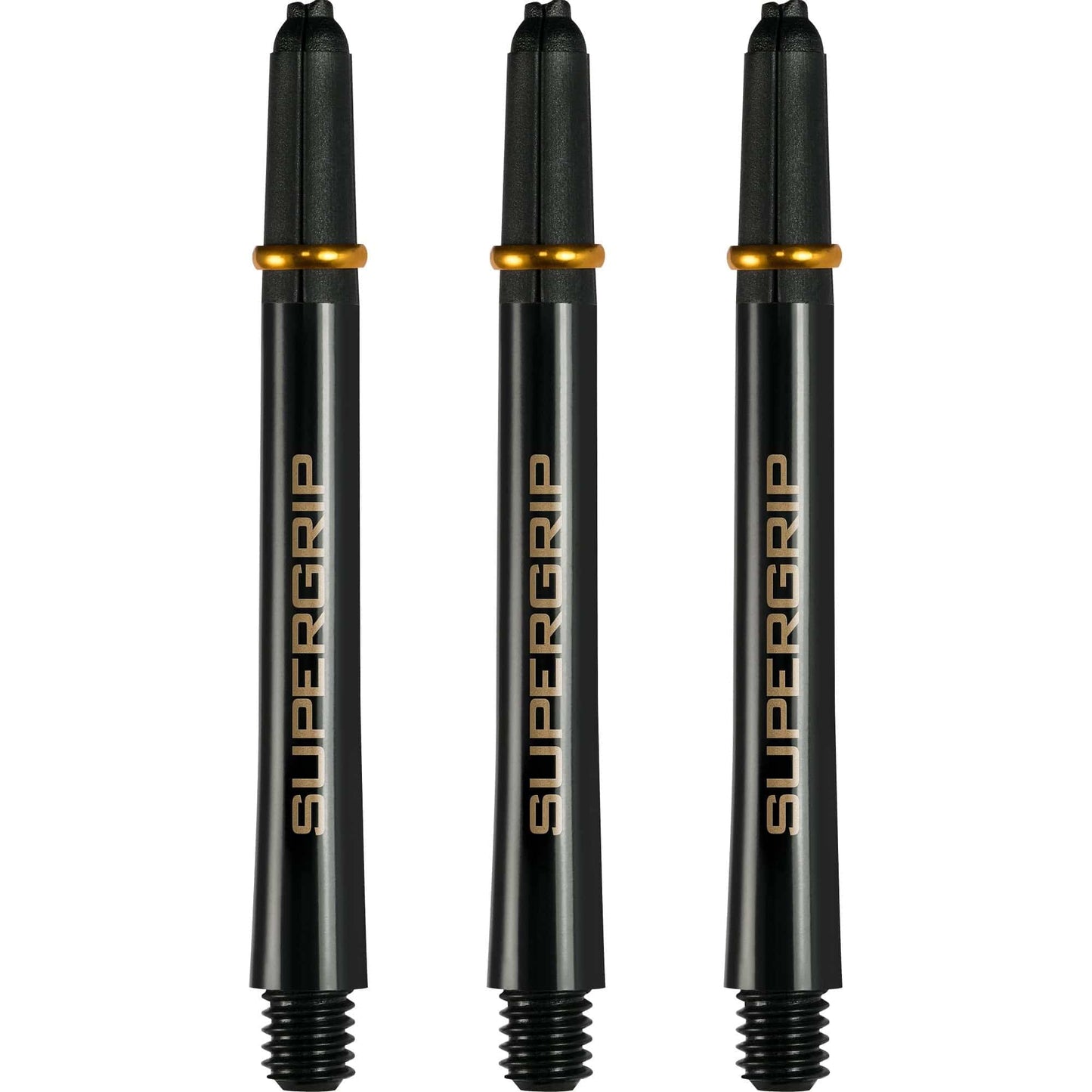 Harrows Supergrip Shafts - Dart Stems - Black Gold