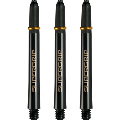 Harrows Supergrip Shafts - Dart Stems - Black Gold