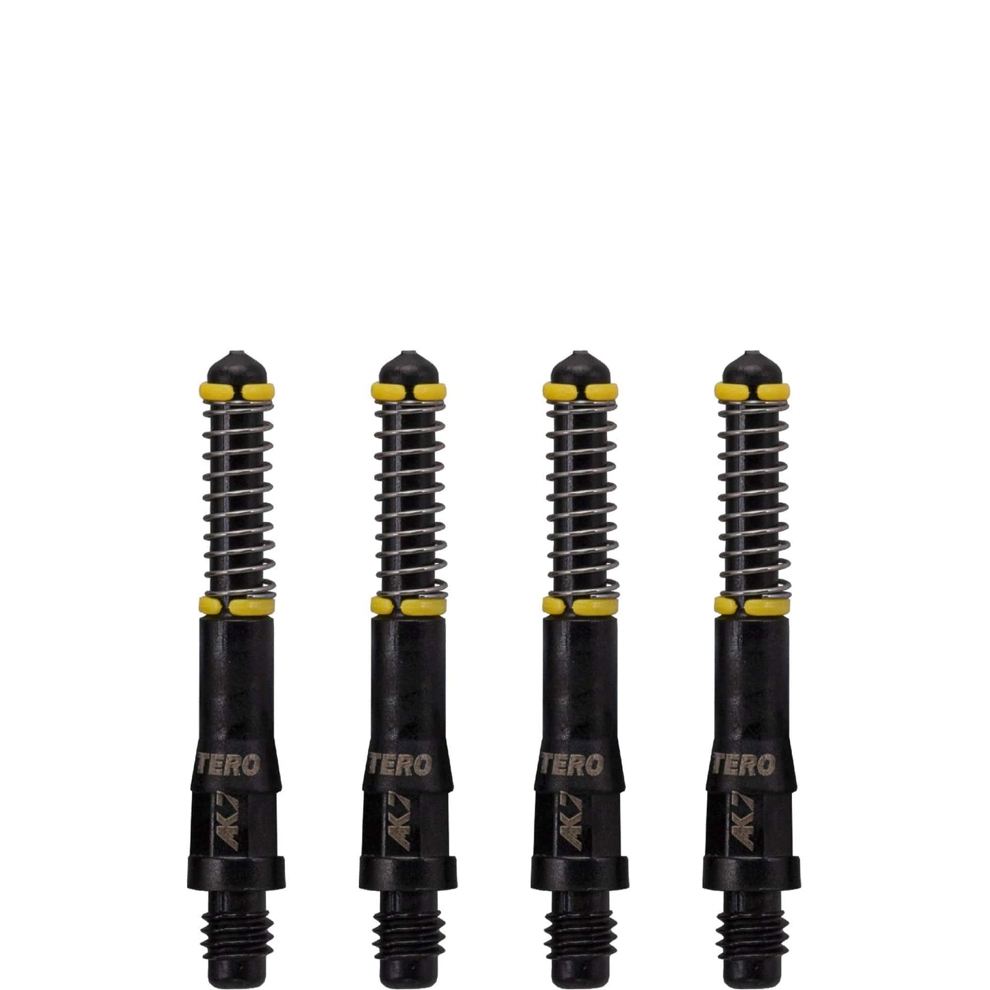 Cuesoul - Dart Shafts - Tero Flight System - AK7 - Standard - Set of 4 - Black