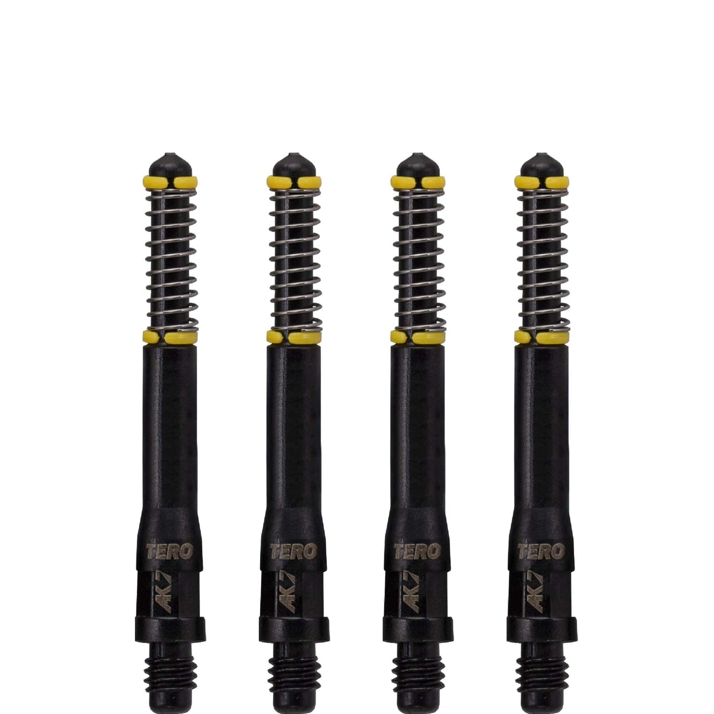 Cuesoul - Dart Shafts - Tero Flight System - AK7 - Standard - Set of 4 - Black