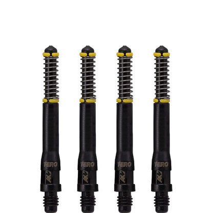 Cuesoul - Dart Shafts - Tero Flight System - AK7 - Standard - Set of 4 - Black