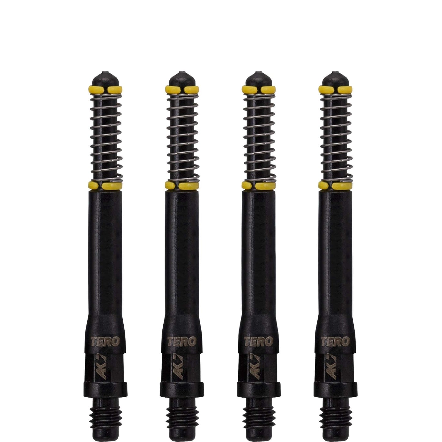 Cuesoul - Dart Shafts - Tero Flight System - AK7 - Standard - Set of 4 - Black