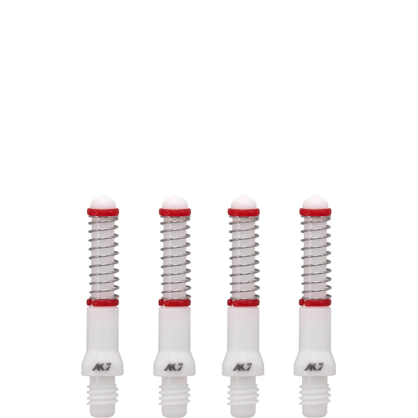 Cuesoul - Dart Shafts - Tero Flight System - AK7 - Standard - Set of 4 - White