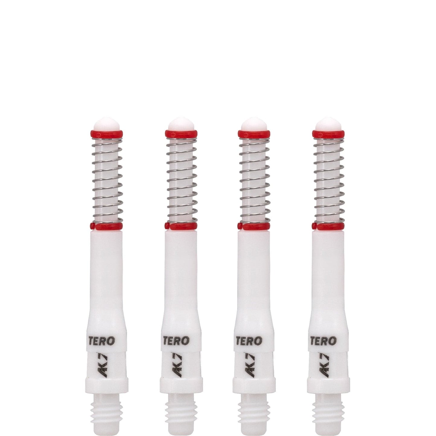 Cuesoul - Dart Shafts - Tero Flight System - AK7 - Standard - Set of 4 - White