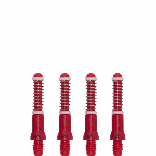 Cuesoul - Dart Shafts - Tero Flight System - AK7 - Standard - Set of 4 - Red