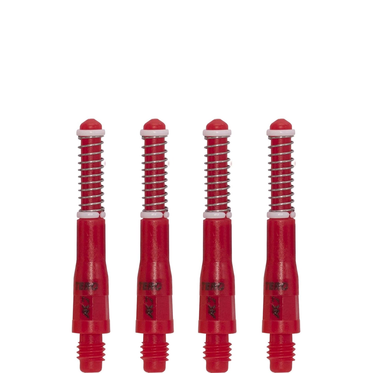 Cuesoul - Dart Shafts - Tero Flight System - AK7 - Standard - Set of 4 - Red