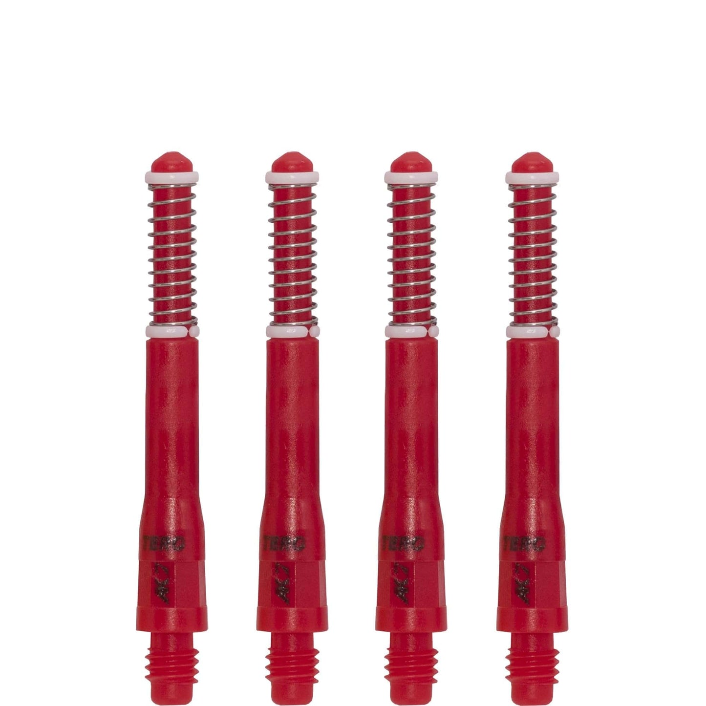 Cuesoul - Dart Shafts - Tero Flight System - AK7 - Standard - Set of 4 - Red
