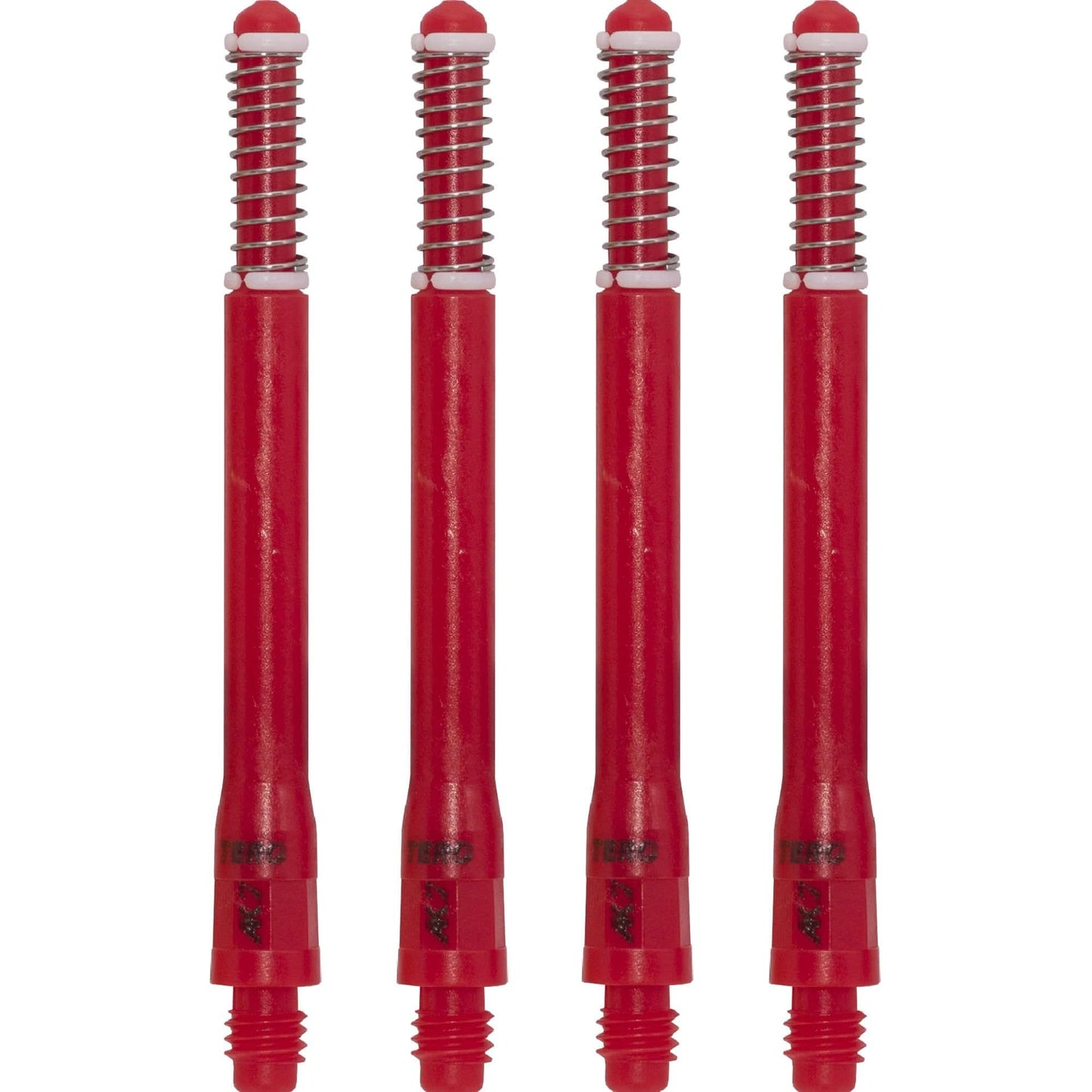 Cuesoul - Dart Shafts - Tero Flight System - AK7 - Standard - Set of 4 - Red