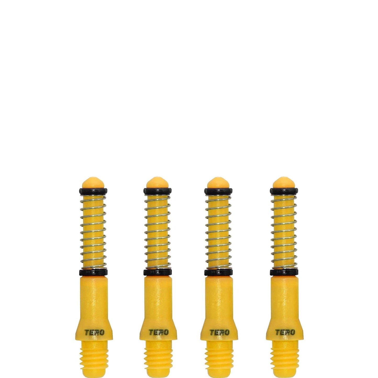 Cuesoul - Dart Shafts - Tero Flight System - AK7 - Standard - Set of 4 - Yellow