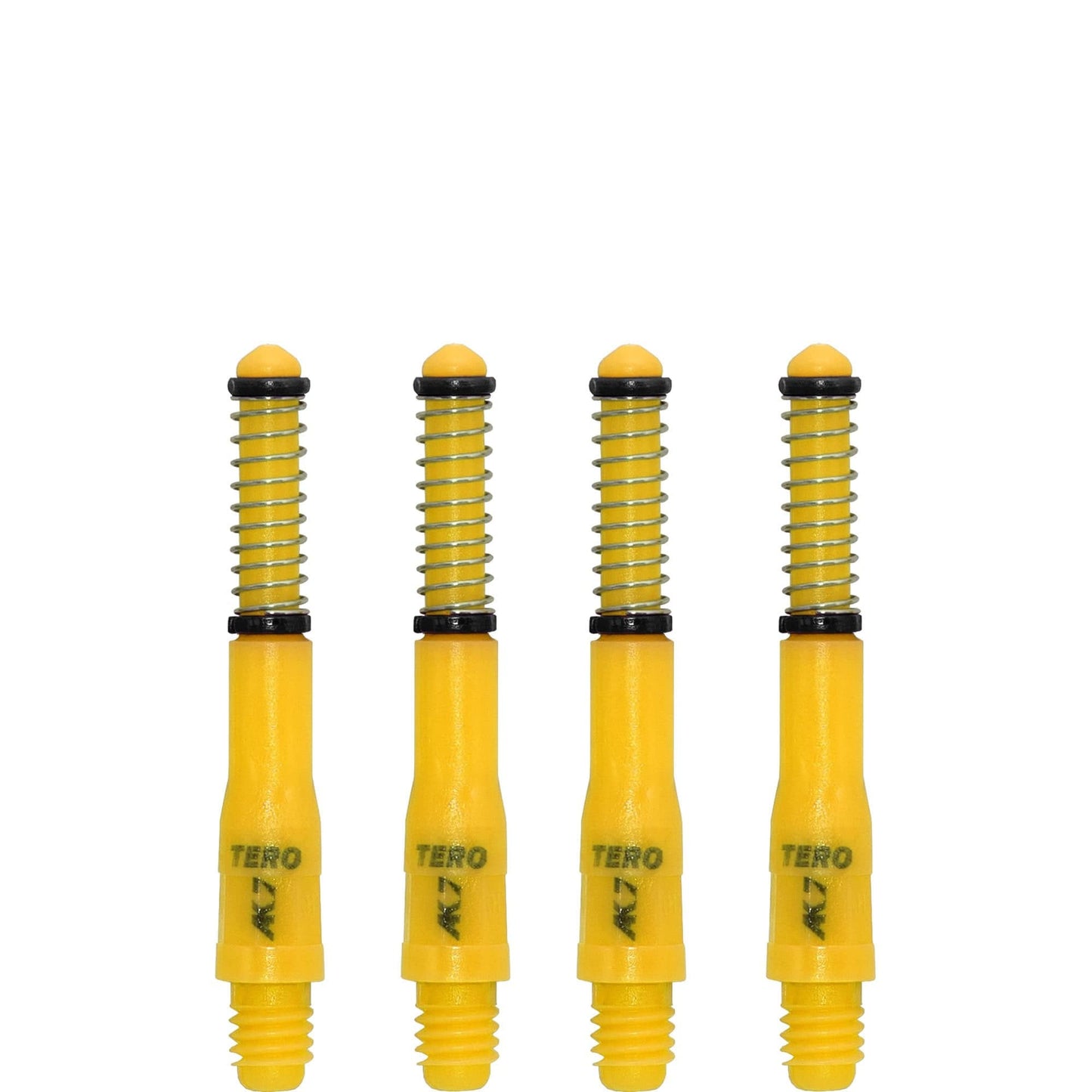 Cuesoul - Dart Shafts - Tero Flight System - AK7 - Standard - Set of 4 - Yellow