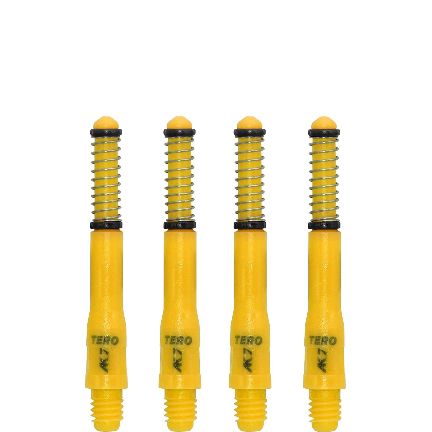 Cuesoul - Dart Shafts - Tero Flight System - AK7 - Standard - Set of 4 - Yellow