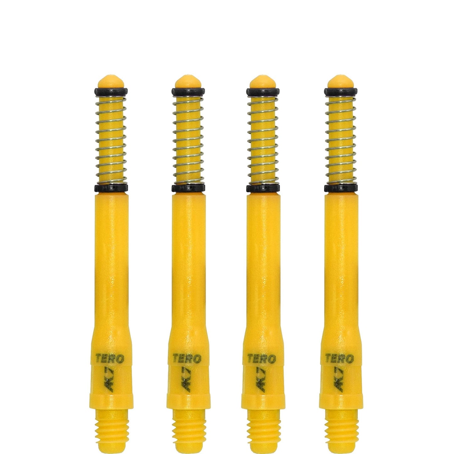 Cuesoul - Dart Shafts - Tero Flight System - AK7 - Standard - Set of 4 - Yellow