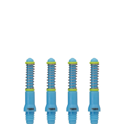 *Cuesoul - Dart Shafts - Tero Flight System - AK7 - Standard - Set of 4 - Blue