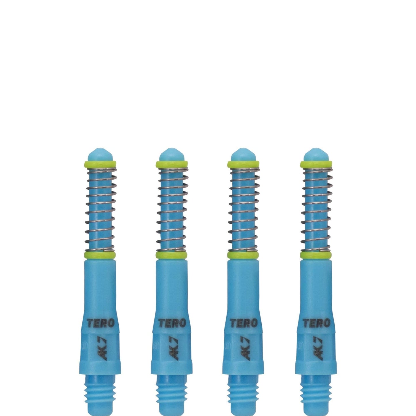 *Cuesoul - Dart Shafts - Tero Flight System - AK7 - Standard - Set of 4 - Blue